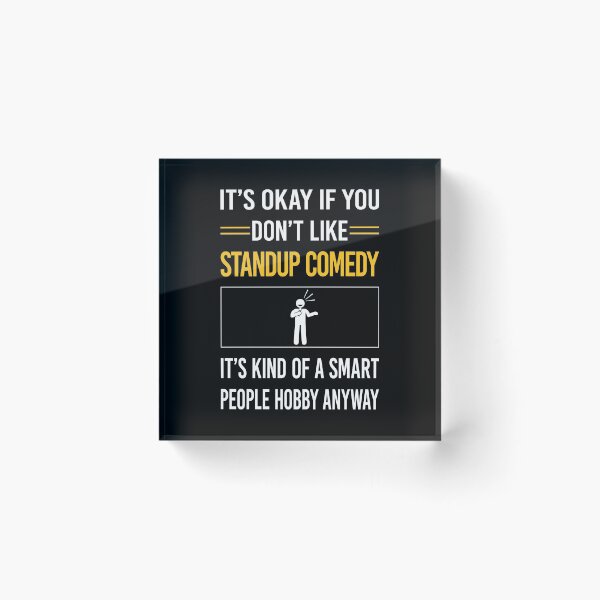 Item preview, Funny Smart People Standup Comedy designed and sold by RandalDavis.