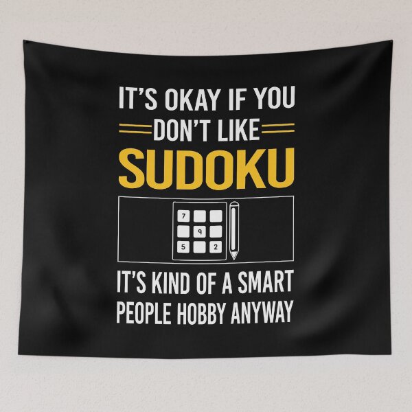 Item preview, Funny Smart People Sudoku designed and sold by RandalDavis.