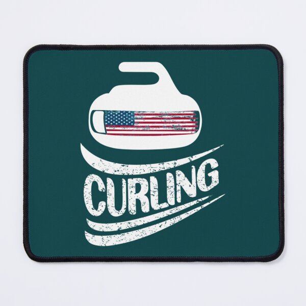 Item preview, USA Flag Curling gifts   designed and sold by InkAndBeats.