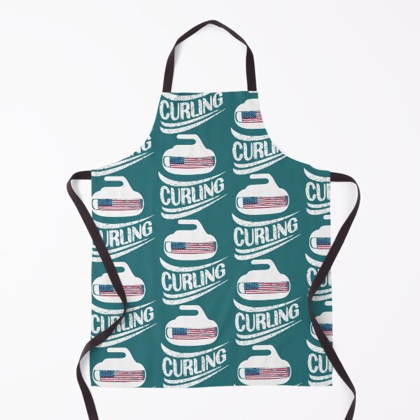 Item preview, USA Flag Curling gifts designed and sold by InkAndBeats.