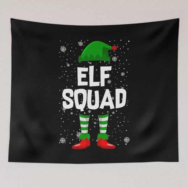 Item preview, Funny Xmas ELF Squad Christmas Pajama For Boys Girls Adults designed and sold by mteehut.