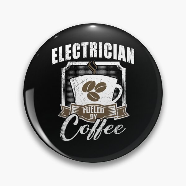 Item preview, Electrician Fueled By Coffee  designed and sold by aryagiri.
