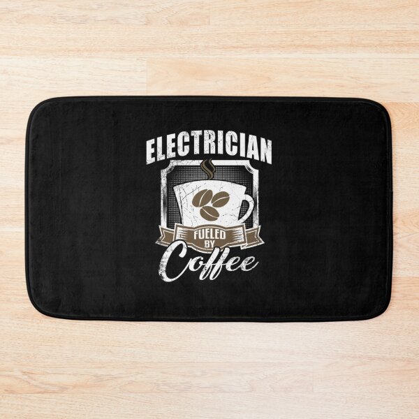 Item preview, Electrician Fueled By Coffee  designed and sold by aryagiri.