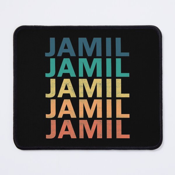 Item preview, Jamil Name T Shirt - Jamil Vintage Retro Jamil Name Gift Item Tee designed and sold by mackpatsy.