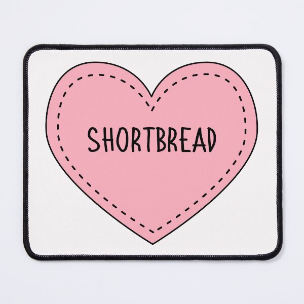 Item preview, Shortbread Cute Pink Cottagecore Heart Scottish Biscuit designed and sold by cashewdays.