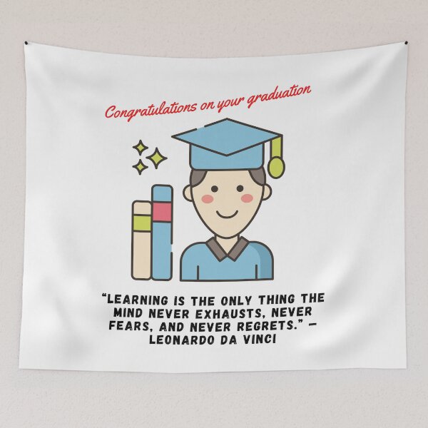 Item preview, Happy Graduation - Mind never Exhaust Learning designed and sold by Hinny8.