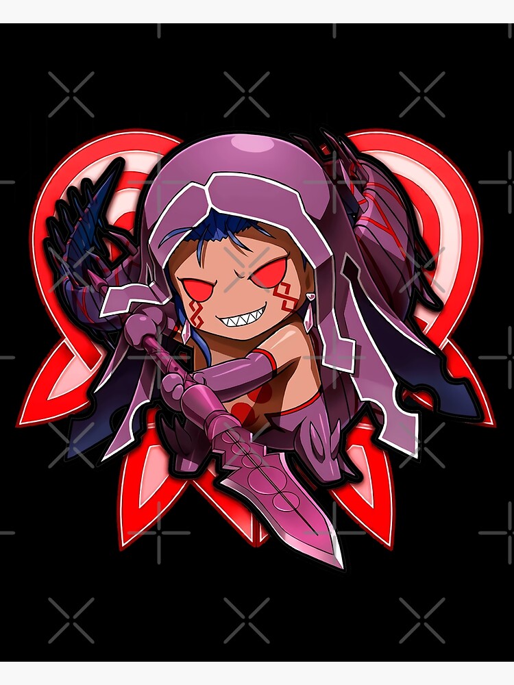 "Fate Grand Order - Cu Chulainn Chibi alter" Poster by xEMIYA | Redbubble