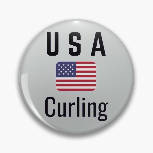 Item preview, USA Curling designed and sold by InkAndBeats.