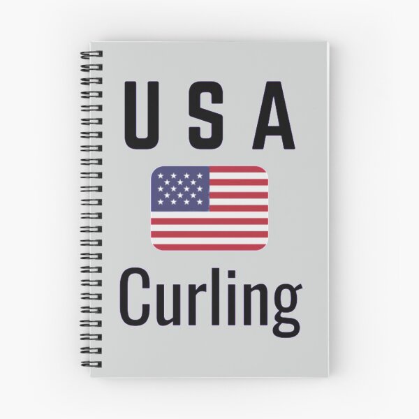 Item preview, USA Curling designed and sold by InkAndBeats.
