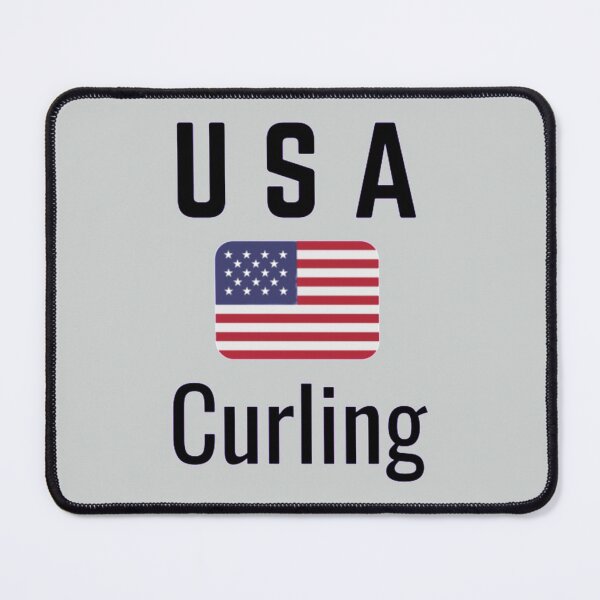 Item preview, USA Curling designed and sold by InkAndBeats.