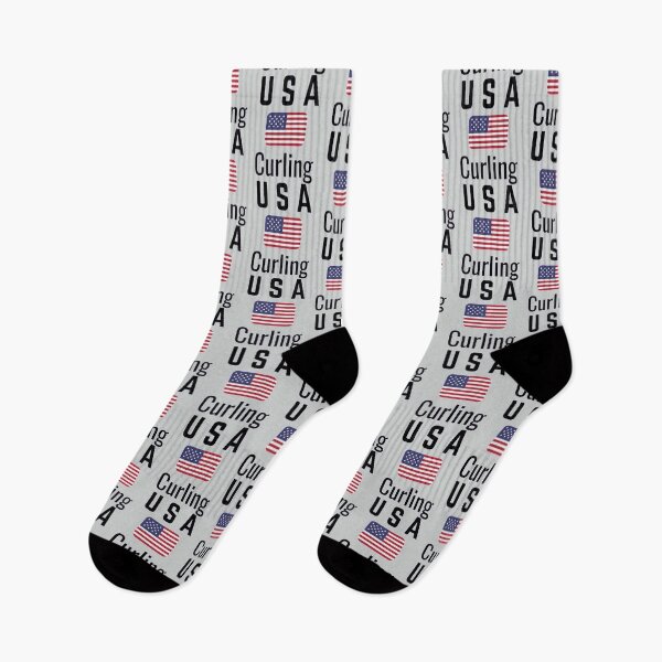 Item preview, USA Curling designed and sold by InkAndBeats.