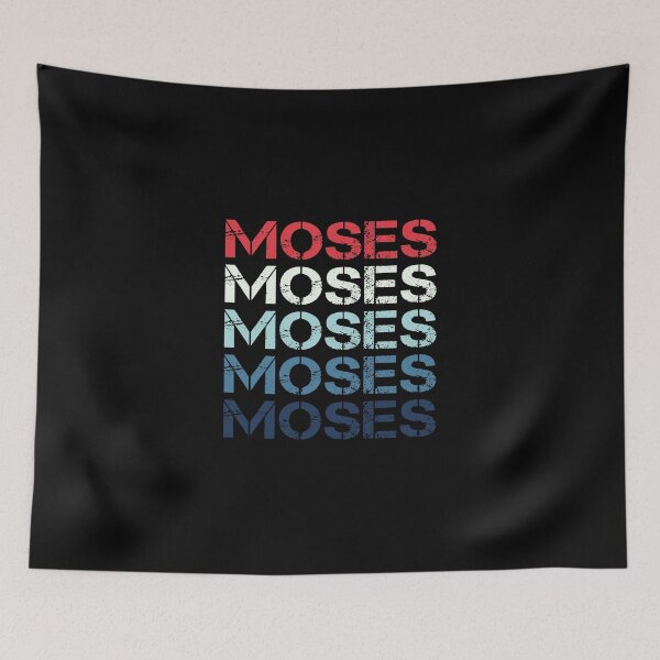 Item preview, Moses Name T Shirt - Moses Vintage Retro Moses Name Gift Item Tee designed and sold by rivenburga.