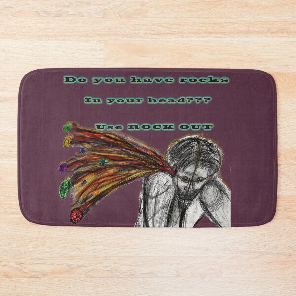 Item preview, Muzzled Man with rocks shooting out of ear designed and sold by Followthedon.