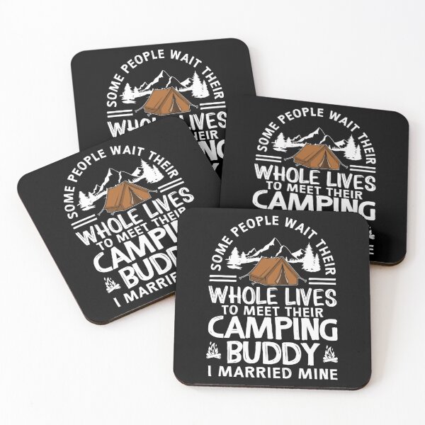 Item preview, Cool Camping Buddies Gift For Men Women Funny Husband & Wife designed and sold by hoangminhSHOP.