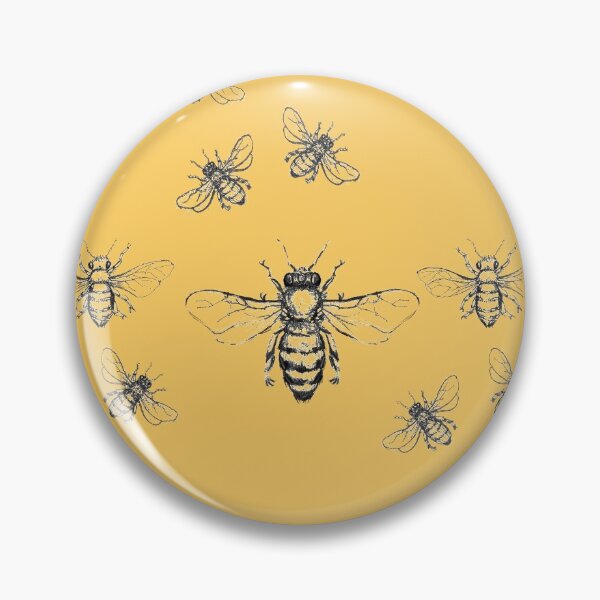 Item preview, Honey Bee Pattern designed and sold by Pebblestone.