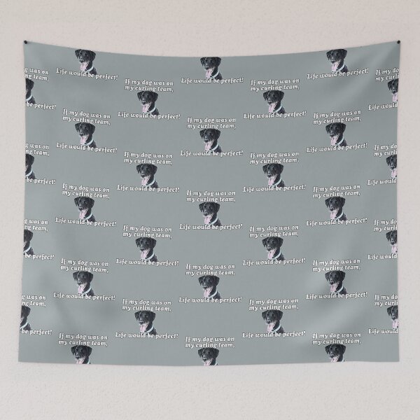 Item preview, If My Dog Was On My Curling Team designed and sold by InkAndBeats.