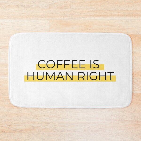 Item preview, Coffee is human right highlighted effect designed and sold by Creative Life.