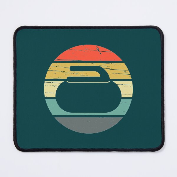Item preview, Curling Vintage Retro   designed and sold by InkAndBeats.