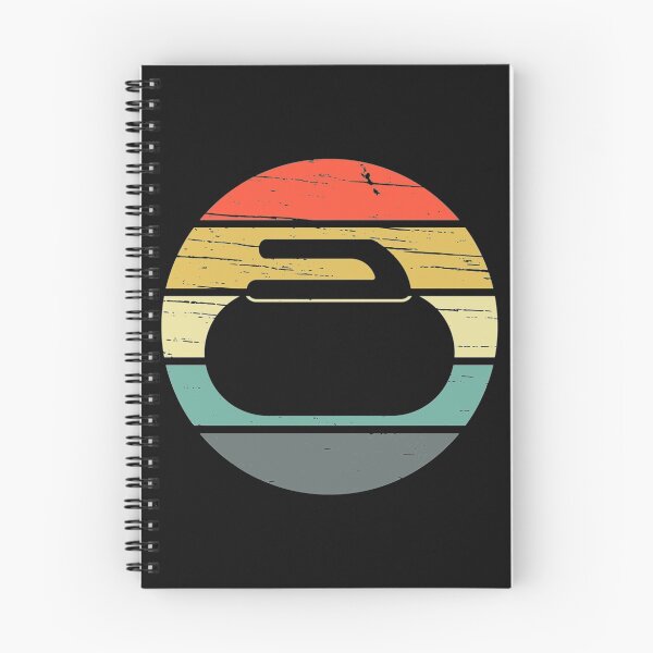 Item preview, Curling Vintage Retro   designed and sold by InkAndBeats.