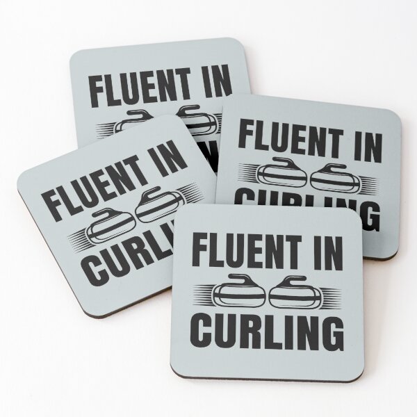 Item preview, Fluent In Curling    designed and sold by InkAndBeats.