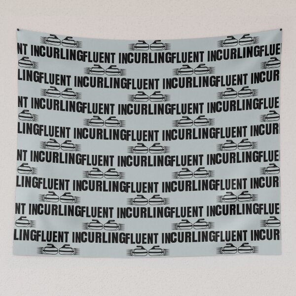 Item preview, Fluent In Curling    designed and sold by InkAndBeats.
