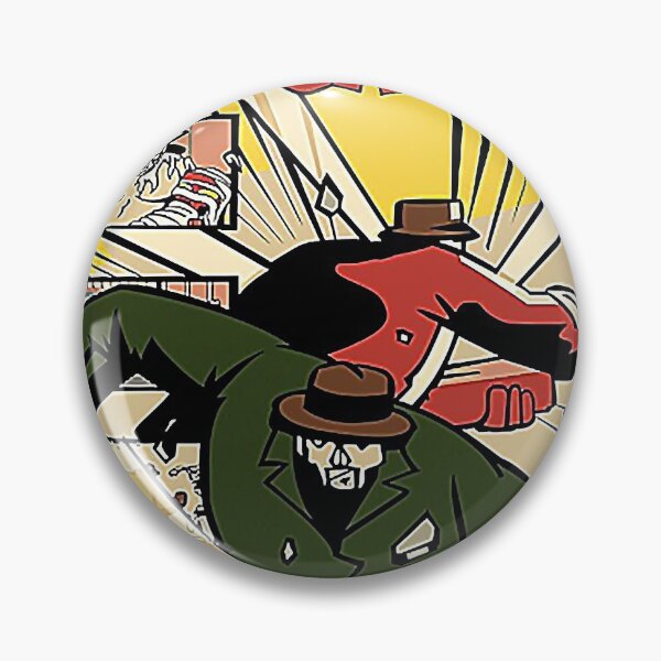 Item preview, ALLCAPS  COMIC  MF DOOM  MAD VILLAIN  HIP HOP  LO-FI  VINTAGE  CARTOON Classic T-Shirt designed and sold by DonaldSmith1.