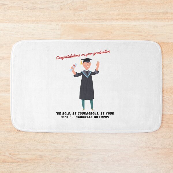 Item preview, Happy Graduation - Be Bold, Be courageous designed and sold by Hinny8.