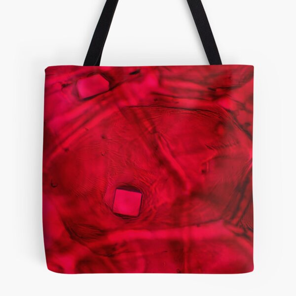 Item preview, Red onion skin with oxalate crystals under the microscope designed and sold by SDym Photography.