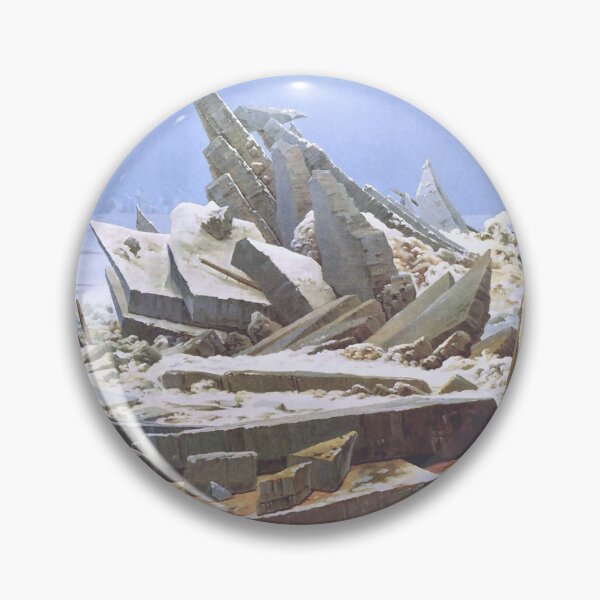Item preview, The Sea of Ice (German: Das Eismeer), also called The Wreck of Hope, 1823–1824 by the German Casper David Friedrich designed and sold by Art Outlaws.