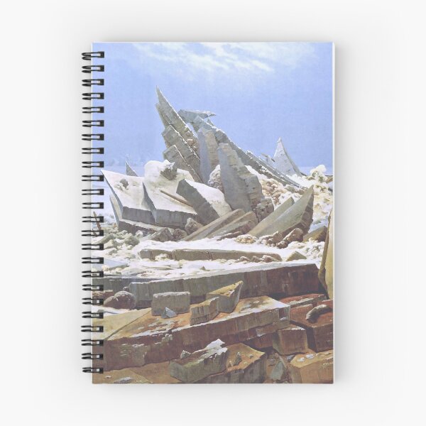 Item preview, The Sea of Ice (German: Das Eismeer), also called The Wreck of Hope, 1823–1824 by the German Casper David Friedrich designed and sold by Art Outlaws.