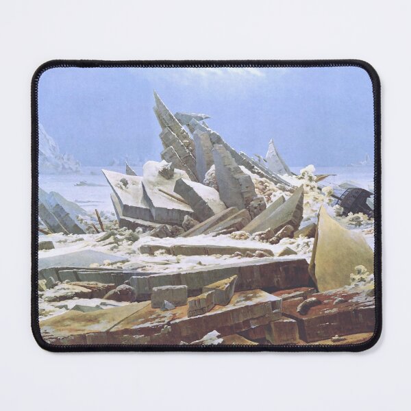 Item preview, The Sea of Ice (German: Das Eismeer), also called The Wreck of Hope, 1823–1824 by the German Casper David Friedrich designed and sold by Art Outlaws.