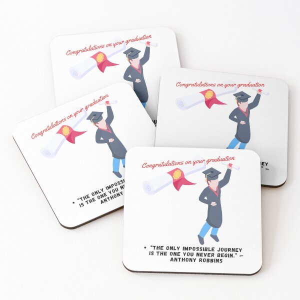 Item preview, Happy Graduation - The Only impossible Journey designed and sold by Hinny8.