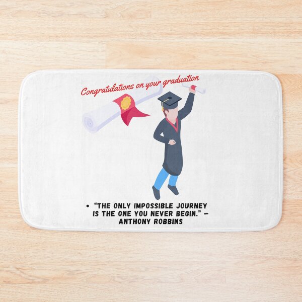 Item preview, Happy Graduation - The Only impossible Journey designed and sold by Hinny8.