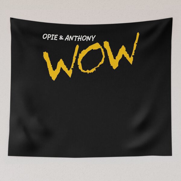 Item preview, O&A WOW (Opie & Anthony) Classic T-Shirt designed and sold by MandyBorgeson.