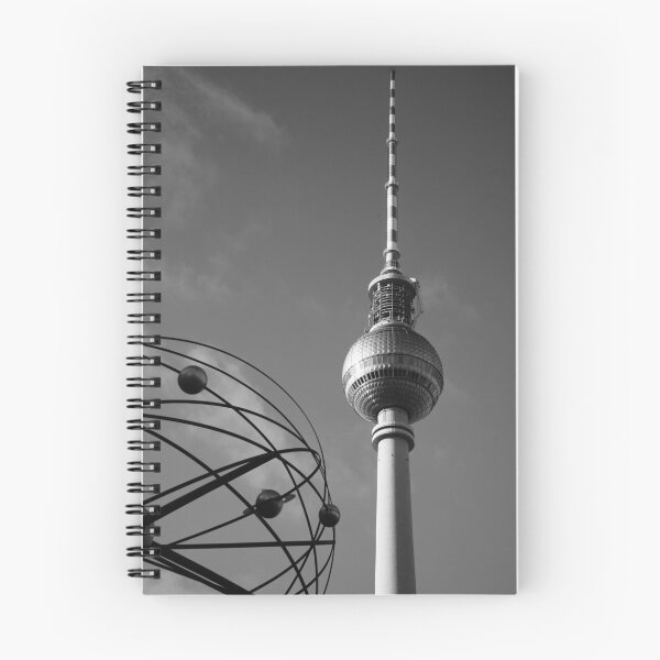 Item preview, Fernsehturm in schwarz-weiß designed and sold by Cyberchamaeleon.