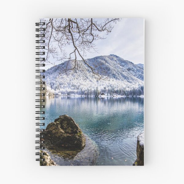 Item preview, first snow at the mountain lake designed and sold by zakaz86.
