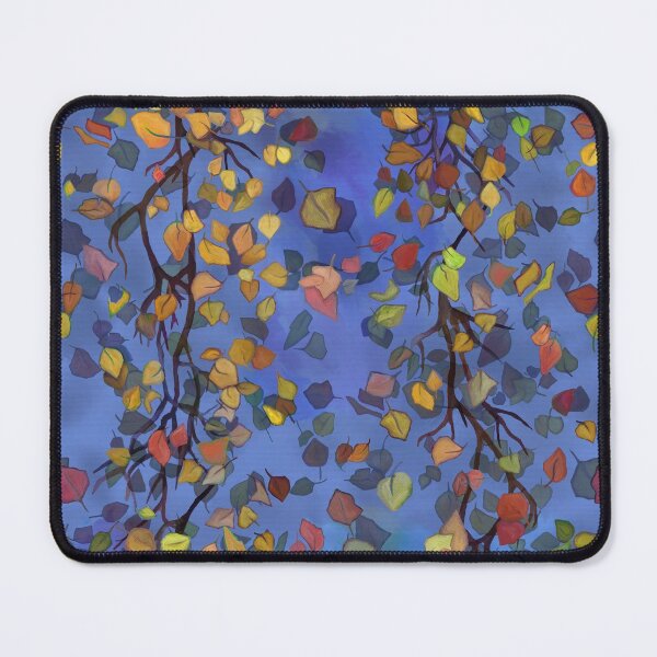 Item preview, Tree twigs, leaves, autumn pattern, painting. designed and sold by UVI-CA.