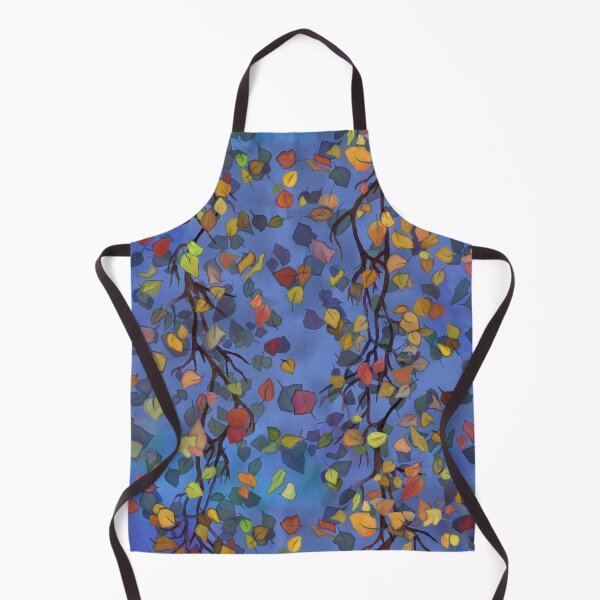 Item preview, Tree twigs, leaves, autumn pattern, painting. designed and sold by UVI-CA.