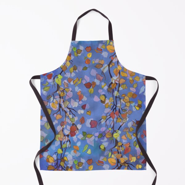 Item preview, Tree twigs, leaves, autumn pattern, painting. designed and sold by UVI-CA.