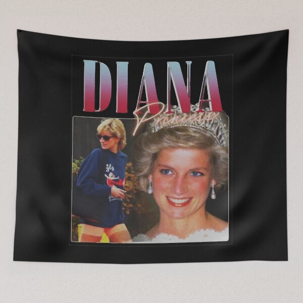 Item preview, PRINCESS DIANA  Rap Hip Hop Princess Diana 90s Retro Vintage  Classic T-Shirt designed and sold by MandyBorgeson.