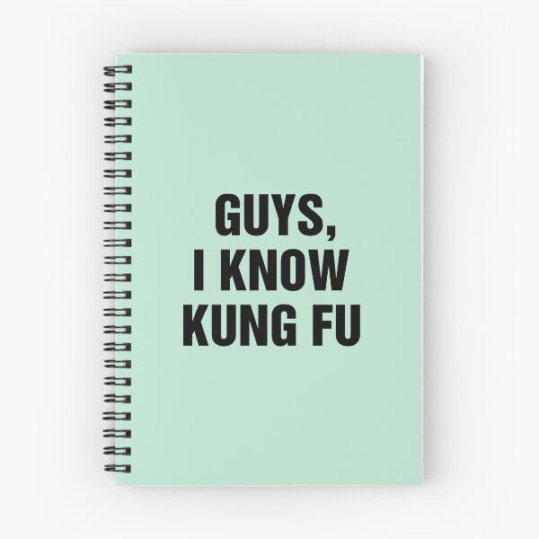 Item preview, Guys I Know Kung Fu Chuck Bartowski designed and sold by allysmar.