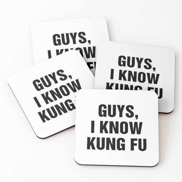 Item preview, Guys I Know Kung Fu Chuck Bartowski designed and sold by allysmar.