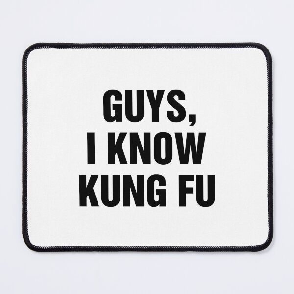 Item preview, Guys I Know Kung Fu Chuck Bartowski designed and sold by allysmar.