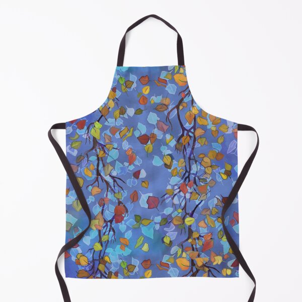 Item preview, Tree twigs, leaves, autumn pattern, painting. designed and sold by UVI-CA.