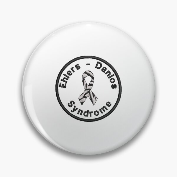 Item preview, Ehlers-Danlos Syndrome Zebra Ribbon patch designed and sold by Zebra-and-Dog.