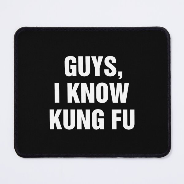 Item preview, Guys I Know Kung Fu Chuck Bartowski designed and sold by allysmar.