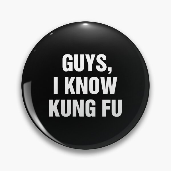 Item preview, Guys I Know Kung Fu Chuck Bartowski designed and sold by allysmar.