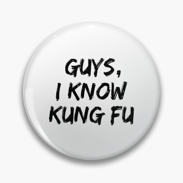Item preview, Guys I Know Kung Fu Chuck Bartowski designed and sold by allysmar.