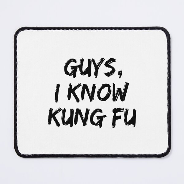 Item preview, Guys I Know Kung Fu Chuck Bartowski designed and sold by allysmar.