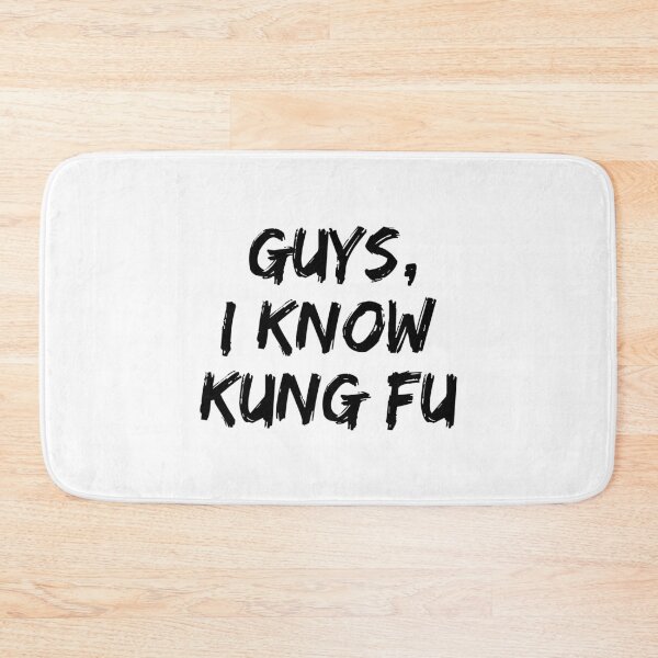 Item preview, Guys I Know Kung Fu Chuck Bartowski designed and sold by allysmar.